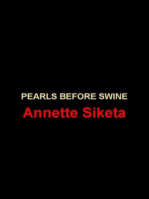 cover image of Pearls before Swine